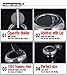 WINCAN Drum shape modern wind stainless steel ashtray, Cigarette Ashtray for Indoor or Outdoor Use, Ash Holder for Smokers, Desktop Smoking Ash Tray for Home office Decoration, Silver