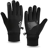 Kids Winter Warm Gloves - Touchscreen Thermal Water-Resistant for Boys Girls Running Cycling Football in Cold Weather