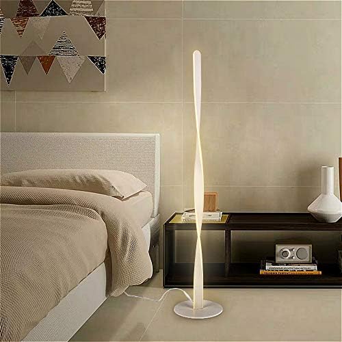 ELINKUME Modern Art Dimmable LED Foor Lamp Seaweed Modeling 30W Adjustble Warm White Lighting Indoor Standing Lamp Metal Base Bedroom Lamp/Living Room Lamp