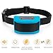 Dog Bark Collar No Barking Shock Collar for Small Medium Large Dogs by Best Buds with Humane No Shock Mode Vibration Beep Sound Automatic Adjustable Electric Training Collar[Blue]