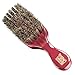 Torino Pro Wave Brush #1240 - By Brush King - Soft, 7 Row Long Handle 360 Waves Brush
