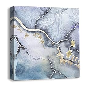 Canvas Wall Art Abstract Bricks Feature...