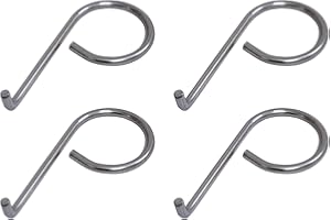 4X Stainless Steel Wheel Center Lug Nut Cover Bolt Cap Removal Dismantle Tool Hook 6X0012243