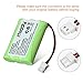 Miady 900mAh 3.6V NI-MH Replacement Battery for Motorola mbp36s Baby Monitor (Check Connector Picture)