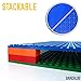 Barcaloo Building Bricks - 10 Inch x 10 Inch Stackable Baseplates - Variety 6 Pack Compatible with All Major Brands