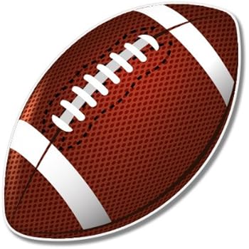 AK Wall Art Football Vinyl Sticker - Car Phone Helmet - Select Size