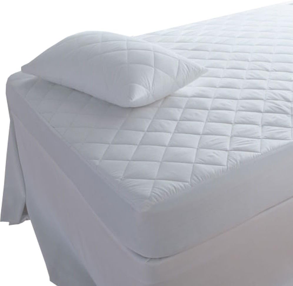 HIGH LIVING Quilted Pillow Protector Pair (48 × 74 cm)