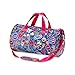 Top Trenz Blueberry Scented Patch Print Duffle Bag