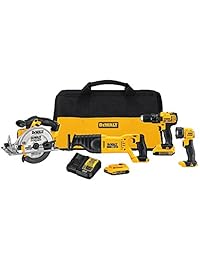 DEWALT DCK423D2 20V MAX Juego de 4 herramientas