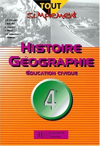 Download Histoire - Géographie - Education civique, 4ème PDF