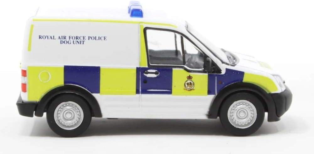 Oxford Diecast 76FTC012 Ford Transit Connect RAF, Yellow,blue,white,red - Image 4