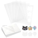 OLYCRAFT 50pcs Resin Shaker Films 5x3.5 inch