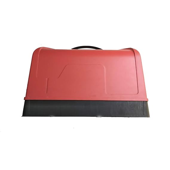 DEVGAN SEWING MACHINE Plastic Sewing Machine Cover Set (Red)