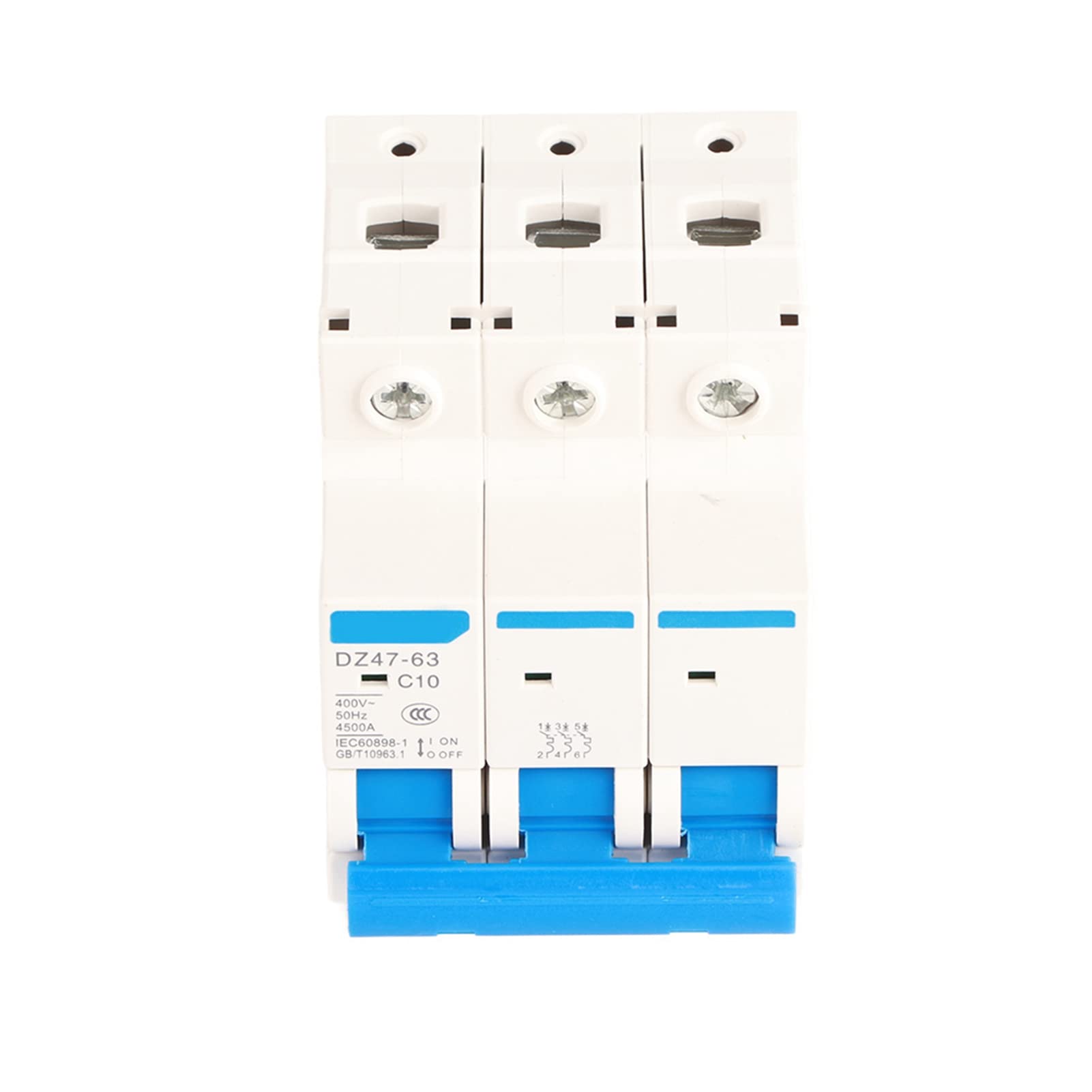 dz47-63 c20, 400 V 6/10/16 / 20 A 3-pin circuit breaker (10 A)