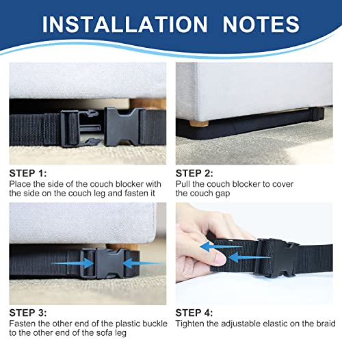 HomeProtect Under Couch Blocker, Stop Toy Going Blocker for Under Couch