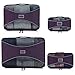 PRO Packing Cubes Lightweight Travel - Packing for Carry-on Luggage, Suitcase and Backpacking Accessories Set, Eggplant - 4 Piece