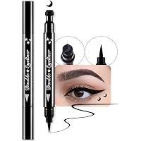 BINGBRUSH Doppelender Eyeliner – Stift & Stempel In Einem, Wasserabweisend, Für Kreatives Make-up