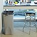 Rubbermaid Commercial Products Untouchable Square Trash Can 23G Black, for Offices/Mailrooms/Schools/ClassroomsAreas of High Waste Generation