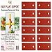 Garden Things Stretch Rubber Plant Stake Connectors, 2-Hole, 10-Pack