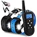 WDFZONE [New 2019] Dog Training Collar with Remote for 2 Dogs Waterproof Rechargeable Range 1500 Ft Shock Collar with Remote for Small Medium Large Dogs
