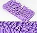 ECOMAID Pocket Steam Mop Pads for Shark Steam Pocket Mops S3500 Series,S3501 S3601 S3550 S3901 S3801 SE450 S3801CO S3601D Shark Steam Duster Microfiber Cleaning Pads, Purple 6pack