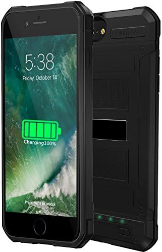 iPhone 8 Plus / 7 Plus / 6s Plus / 6 Plus Battery Case , Innovative Wireless 4200Mah Portable Cover Charger Power Bank Charging Case For iPhone Accessories With Ultra Protection