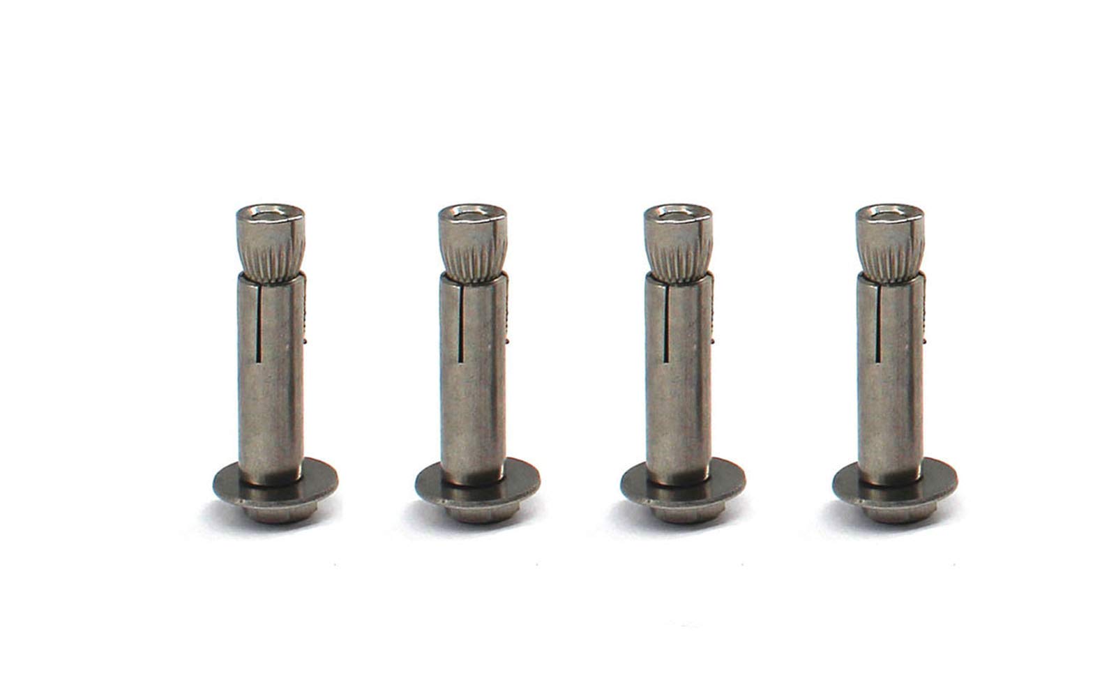 4 pcs of M10*80 Fine processed 304 stainless steel Sleeve Anchor bolt with hex head