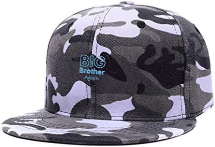 X22X Big Brother Again Blue Embroidered Snapback Adjustable Baseball Cap Camouflage 2