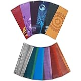 Aurorae Printed 5mm Thick Yoga Mat with Free Non Slip Rosin