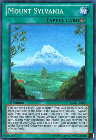 Yu-Gi-Oh! - Mount Sylvania (LVAL-EN063) - Legacy of the Valiant - 1st Edition - Super Rare