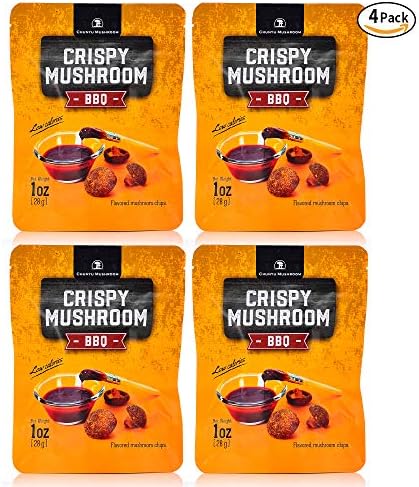 Shiitake mushroom crisps, Crispy Mushroom, Low fat snack pack, Crunchy healthy, Vegetable crisps, Mushroom snack, vegetable snacks, healthy crunchy snacks, mushroom chips snacks, Pack of 4