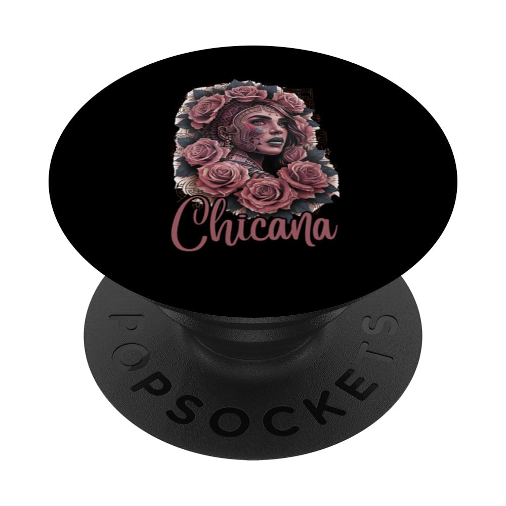Chicana Style Lowrider Clothes Women Mexican American Latina PopSockets Swappable PopGrip