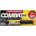 Combat Max 12 Month Roach Killing Bait, Small Roach Bait Station, Child-Resistant (1 Syringe (1.05 Ounces))