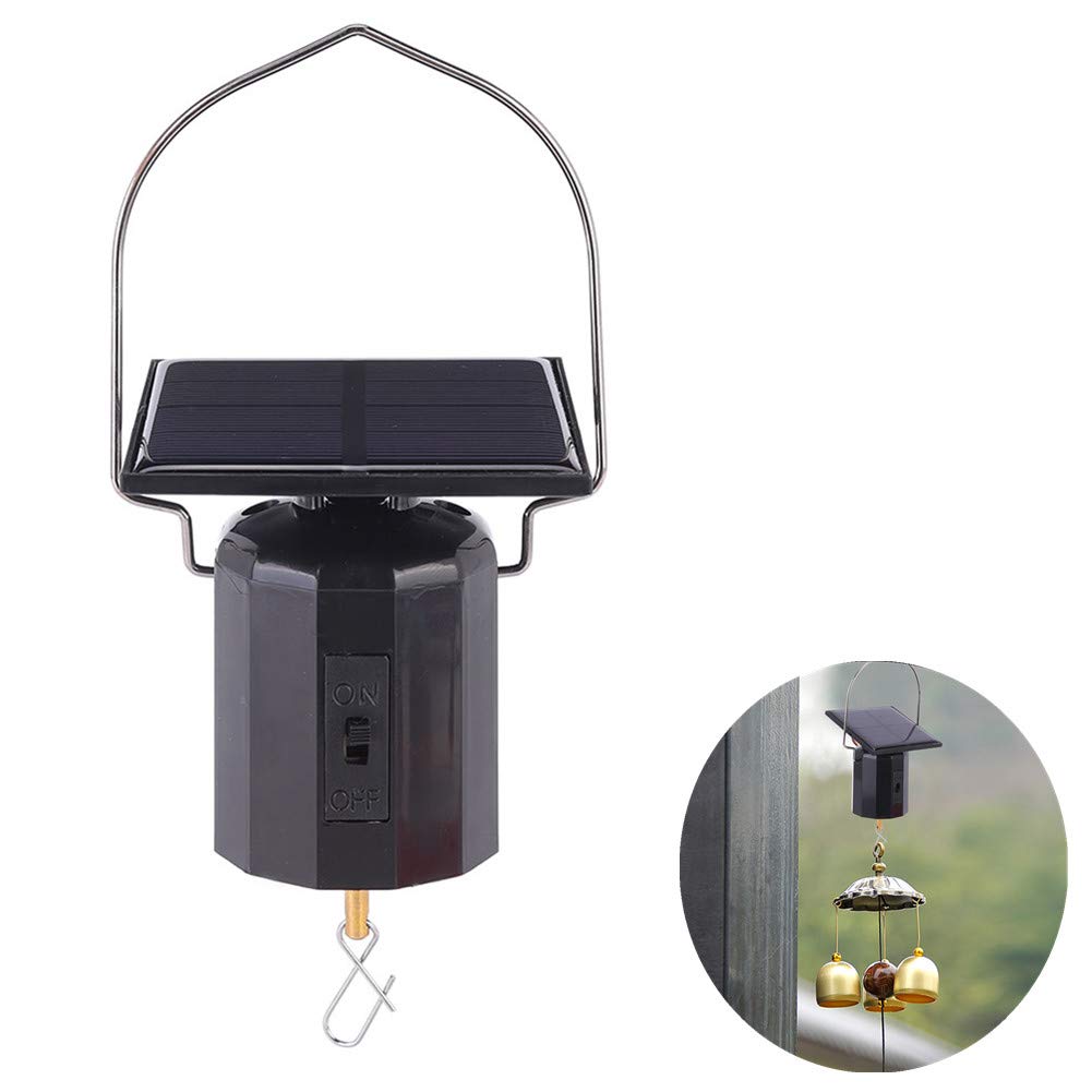 Solar Spinner Motor, Wind Chime Motor, Solar Powered Eco-Friendly Motor Wind Chime Ornament Hanging Rotating Motor, Environmentally Friendly