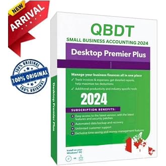 Quick - Books Desktop Enterprise 2024 | 30 Users | NO DVD | CANADA Version | LIFETIME License | Amazon Message Delivery(Within 12hrs) | Only PC, Not for Mac - View 5