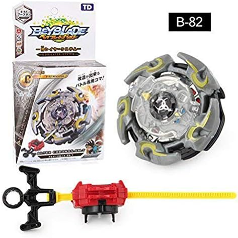 Wywei Bey Burst Blade Evolution String Launcher Grip Kit God Bay Battling Top Booster Geist Fafnir. High Performance 4D Bey Left Right Launcher Spinning Top Boys Game Toys Bey Battle Set (B-82)