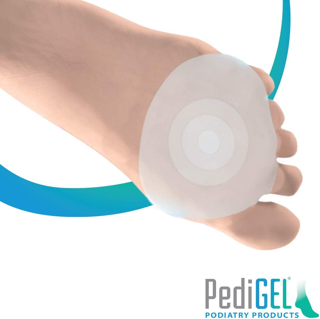 PediGel® - Medically Approved Polymer Gel Toe Metatarsal Pads Offering Protection and Comfort to Metatarsal Region of Foot - 4 Units - Image 3