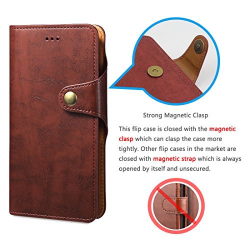 image for AxPower for iPhone 7 iPhone 8 Wallet Leather Case with Card Holder 【