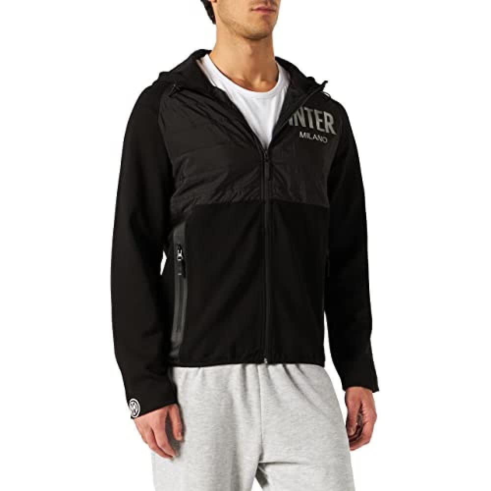 Inter Men's Mc458 Jacket, Black, XL