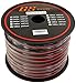 10 Gauge CCA Copper Clad Aluminum 100 ft Red Black Bonded Zip Cord Speaker Cable for 12Volt Automotive Amplifier Remote Trailer Harness Car Stereo LED Light Model Train Wiring