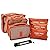 Mossio 7 Set Packing Cubes with Shoe Bag - Compression Travel Luggage Organizer