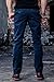 INFLATION Men's Straight Leg Mid Rise Pants Cargo Work Pants Relaxed Fit for Mens US Size 30 Navy Blue