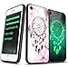 iPhone 8 Case, iPhone 7 / iPhone 6S / iPhone 6 Case (4.7 inch), NageBee Tempered Glass Hard Back [Glow in Dark] Anti-Scratch Shock Proof Ultra Slim Non-Slip Bumper Cover Cute Case -Dream Catcher