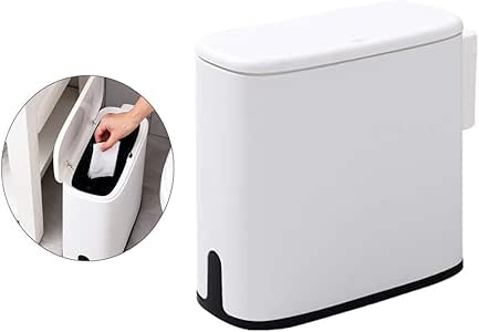 LWT Bote de Basura, plástico multifunción Reduzca Tipo Cubo de la