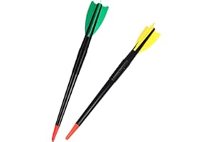 BIUDECO 2pcs S Throwing Lightweight Soft Plastic Javelin for Coordination Development Outdoor Practice