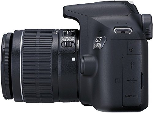 Canon EOS Rebel T6 / 1300D Digital SLR Premium Kit, EF-S 18-55mm and EF 75-300mm Zoom Lenses, Backpack, 16GB Memory Card, Wifi, Super Savings Camera Cleaning Cloth - Thumbnail 5