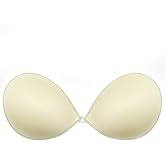 Wingslove Adhesive Bra Sticky Strapless Push up Invisible Reusable Self Silicone Bra for Backless Dress