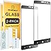 [2-PACK]-Mr Shield For ZTE Grand X4 / Grand X 4 [Tempered Glass] [Full Cover] [Black] Screen Protector with Lifetime Replacement Warranty