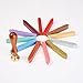 Mudder 12 Pieces Antique Sealing Wax Sticks with Wick for Retro Vintage Wax Seal Stamp (Assorted Colors)