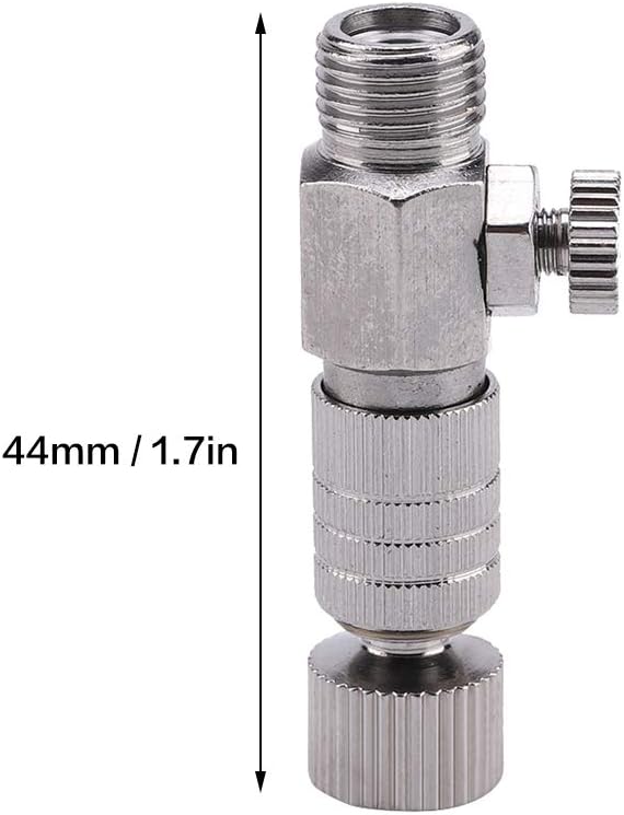 Metal Airbrush Quick Release Disconnect Coupler Spray Gun Accessories Airbrushes Air Hose Adapter with 4pcs 1/8" Male Female Fittings for Connecting Airbrush Air Compressor - Image 5